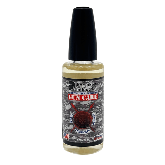 CLP gun cleaner lubricant protectant bottle used for firearm cleaning in CLP vs gun oil comparison
