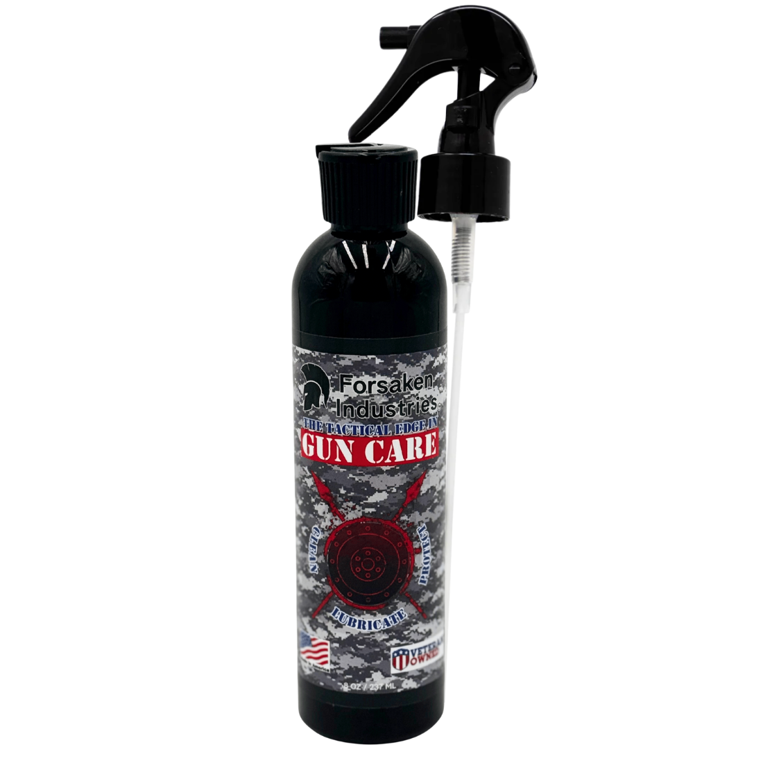 Forsaken Industries 8 oz CLP trigger spray for routine gun cleaning and lubrication