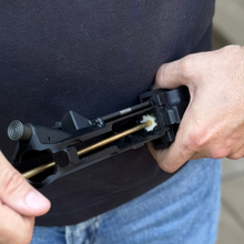 Using Forsaken Industries Wool Star Chamber Cleaning Pad with Brass Rod Adapter to clean AR15 star chamber